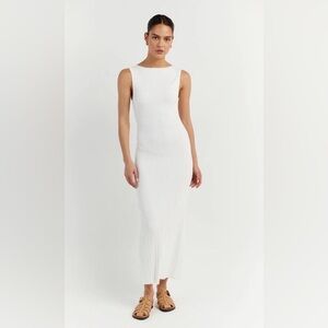 DISSH | Dresses | Dissh Gabby Bitter Choc Cotton Midi Dress Nwt Size 8 |  Poshmark
